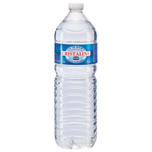 Eau de source (1,5L) + 1,5O€ TTC